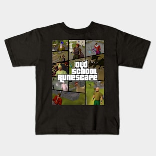 OSRS Style cover (Old School Runescape) Kids T-Shirt